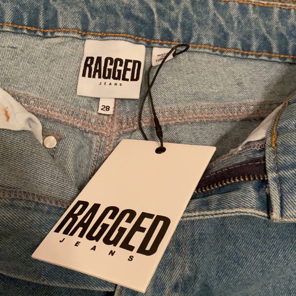 BRAND NEW Ragged Denim Jeans - Picture 4 of 5